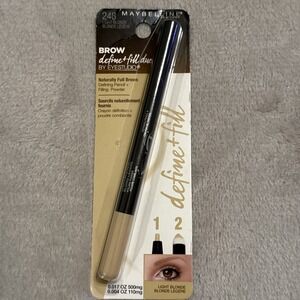 Maybelline Brow Define + Fill Duo Pencil 248 Light Blonde